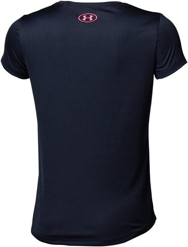 تي شيرت قصير الأكمام بشعار Tech Sportstyle للفتيات من Under Armour in Kuwait