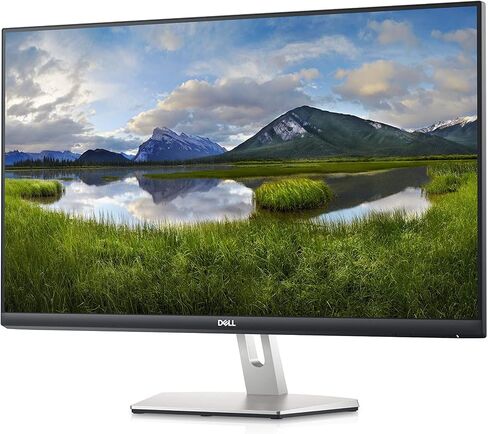 ديل شاشة S3221QS منحنية 4K UHD، VA، شاشة بحواف رفيعة للغاية، تقنية AMD فري سينك، HDMI، منفذ عرض، مكبرات صوت مدمجة، معتمدة من فيسا، فضي in Kuwait