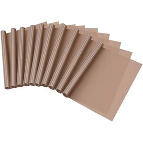 Selizo 20 Pack Teflon Sheet for Heat Press, Heat Transfer Press Cover Paper Heat Resistant Transfer Protector Mats for Cricut Iron HTV Vinyl, Sublimation, Baking and Craft in Saudi Arabia