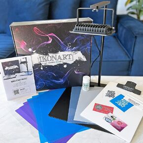 Ikonart Custom Stencil Kit 3.0 - DIY Screen Printing Kit with Etchall and SVG Artwork Bundle in Saudi Arabia