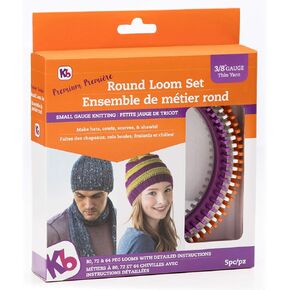 Authentic Knitting Board ' Premium' Round Knitting Loom Set, 3/8" Gauge in Saudi Arabia