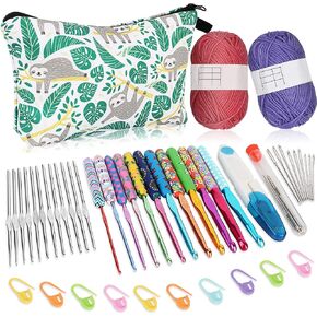 Coopay Warm Crochet Hook, Ergonomic Crochet Hooks Set w/Soft Grip in Saudi Arabia