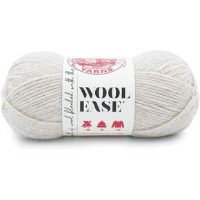 (1 Skein) Lion Brand Yarn 620-021A Wool-Ease Yarn, Antler