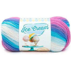 Lion Brand Yarn Ice Cream Yarn, 1 Pack, Baseball Nut in Saudi Arabia