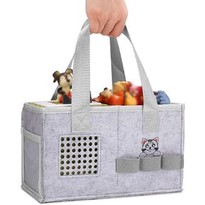 Case for Toniebox Starter Set - Bag for Tonies Figurines | Portable Carrying Case for Educational Musical Toy | Travel Storage Bag with Handle for Toniebox Accessories (Grey)… in Saudi Arabia