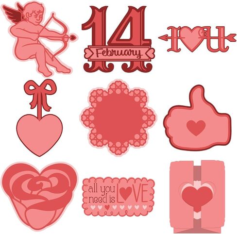 Cricut 2002576 Valentine's Day Cartridge in Saudi Arabia