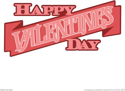 Cricut 2002576 Valentine's Day Cartridge in Saudi Arabia