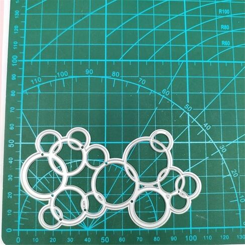 Scrapbooking Die-Cuts for Card Making, Christmas Metal Cutting Dies, Paper Craft Punch Template, Background Embossing Stencils, DIY Album Décor (Butterfly Flower- 7.8x15.8cm) in Kuwait