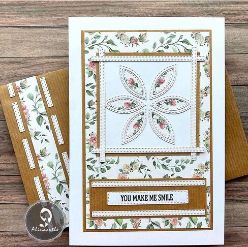 Alinacutle 2PC Bag Topper Dies Metal Cutting Die Cut for Scrapbooking Paper Craft Album Handmade Card Template in Saudi Arabia