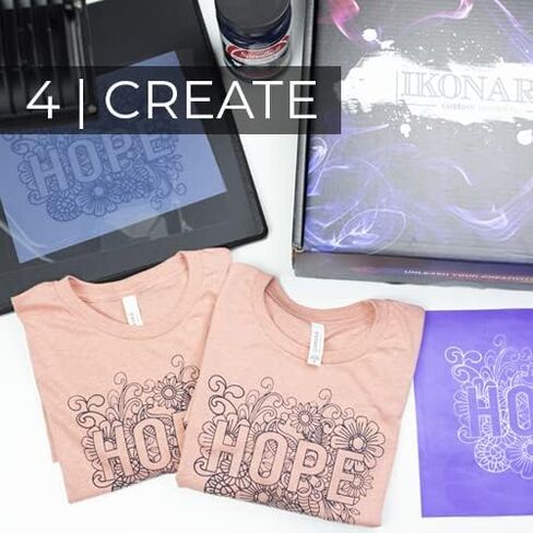 Ikonart Custom Stencil Kit 3.0 - مجموعة طباعة الشاشة DIY مع Etchall وSVG Artwork Bundle in Saudi Arabia