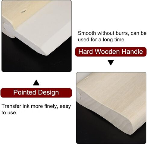 Screen Printing Squeegee 2 Inch 65 Durometer Rubber Blade Wooden Handle Ink Scraper for Screen Printing Fabric Printmaking in Saudi Arabia