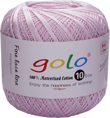 golo Crochet Thread Size 10 Multicolored Yarn for Crocheting D014 in Kuwait