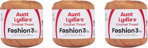 Coats Crochet - 182.0006 Fashion Crochet Thread, 3, Scarlet in Kuwait