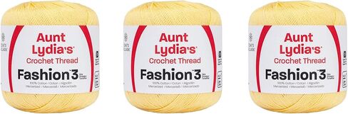 Coats Crochet - 182.0006 Fashion Crochet Thread, 3, Scarlet in Kuwait