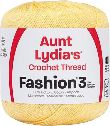 Coats Crochet - 182.0006 Fashion Crochet Thread, 3, Scarlet in Kuwait
