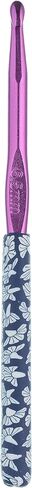 The Quilted Bear Crochet Hooks - Premium Soft Grip Floral Crochet Hooks with Ergonomic Polymer Clay Handle Full Range of Hook Sizes Available! (2.0mm) in Saudi Arabia