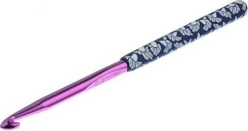 The Quilted Bear Crochet Hooks - Premium Soft Grip Floral Crochet Hooks with Ergonomic Polymer Clay Handle Full Range of Hook Sizes Available! (2.0mm) in Saudi Arabia