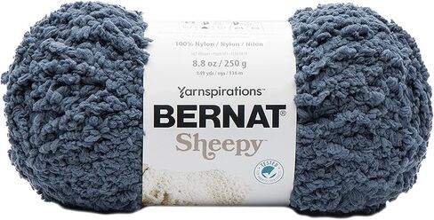 خيوط ذيل قطن Bernat Sheepy - عبوتان بوزن 250 جم/8.8 أونصة - نايلون - 6 كبيرة الحجم للغاية - 149 ياردة - حياكة/كروشيه in Saudi Arabia