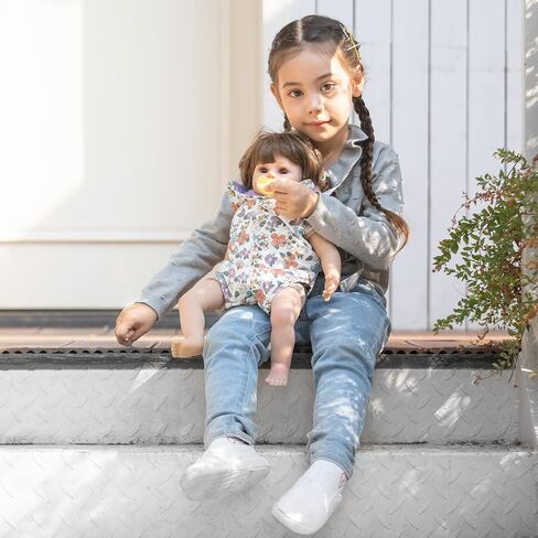 GAGAKU Baby Doll Carrier for Little Girls, Reborn Doll Accessories for Toddlers 3+ Years Old, Kids Toy Baby Dolls Carrier - Pink - Helleborus in Saudi Arabia