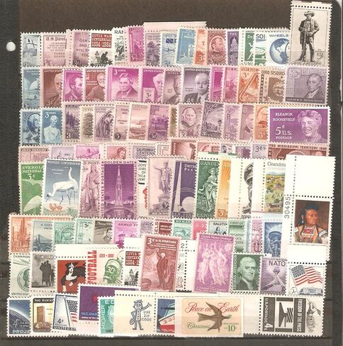 USA Collectible Postage Stamps: 100 Different Mint Unused USA Stamp Collection. in Saudi Arabia