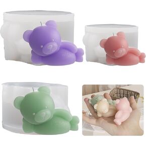Silhouette Flower Mold - Candle & Jewelry Resin Casting Molds, Clay Mold, 3D Silicone Mold for Craft Supplies
