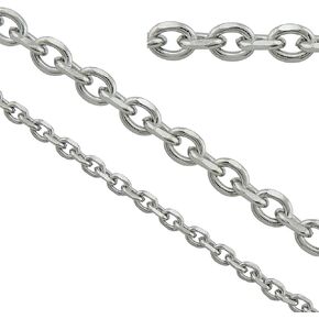 16.5ft 6mm Width Stainless Steel Rolo Cable Chains Findings Fit for Jewelry Making &DIY (SC-1027-E)