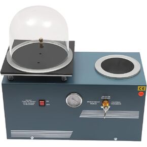 Vacuum Casting Machine 3 CFM Pump 2L Vacuum Lost Wax Casting and Investing Machine Combination Jewelry Casting Machines