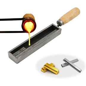 إنغوت العفن الفضة إنجوت قالب الذهب صب Ingot بوتقة العفن لإذابة الصب الذهب الفضة معدن الألومنيوم النحاس النحاس in Kuwait