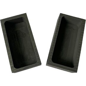 Kada 1kg Graphite Ingot for Silver Gold Casting Mold Mould Graphite Crucible Melting Casting Refining 2 Packs in Saudi Arabia