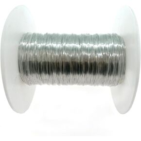 20 Gauge (0.8mm) 304 Stainless Steel Wire - 164 FT, Rust-Resistant, High Strength, for Jewelry Making, Sculpting, DIY Crafts, and Home Decor