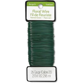 FloraCraft 26 Gauge Floral Wire 270 Feet Bright Silver in Saudi Arabia