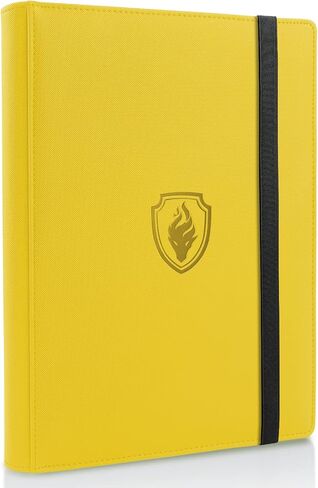 Premium 9 Pocket Card Binder for 540 Card, Fabmaker PU Trading Card Binder in Kuwait