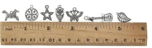 Keyzone Wholesale 100 Pieces Mixed Charms Pendants DIY for Jewelry Making and Crafting in Saudi Arabia