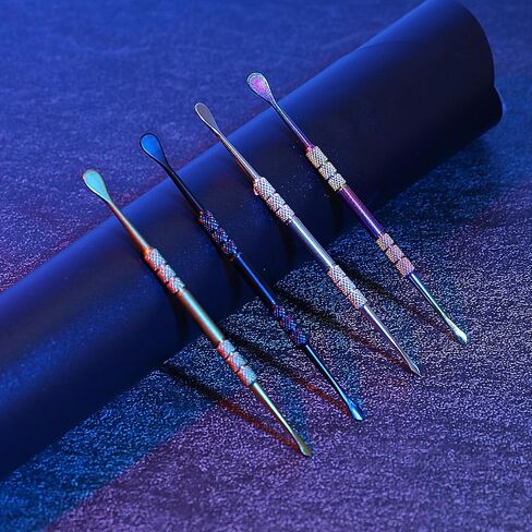 8 Pack Wax Carving Tool Kit, Rainbow Stainless Steel Double-Headed Carving Tools Wax Molding Sculpting Tool Engraving Spoon Set for Wax Making Supplies,4.6 Inch Long in Saudi Arabia
