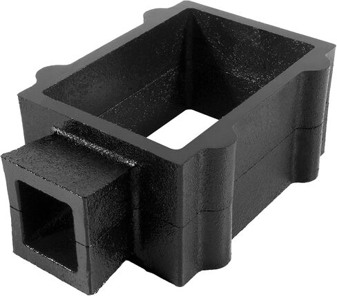 2-Part Cast Iron Flask Mold Frame for Sand Casting Jewelry Metal Casting Making Tool in Saudi Arabia