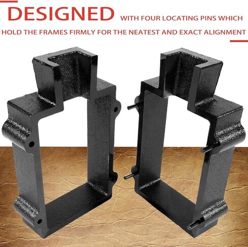 2-Part Cast Iron Flask Mold Frame for Sand Casting Jewelry Metal Casting Making Tool in Saudi Arabia