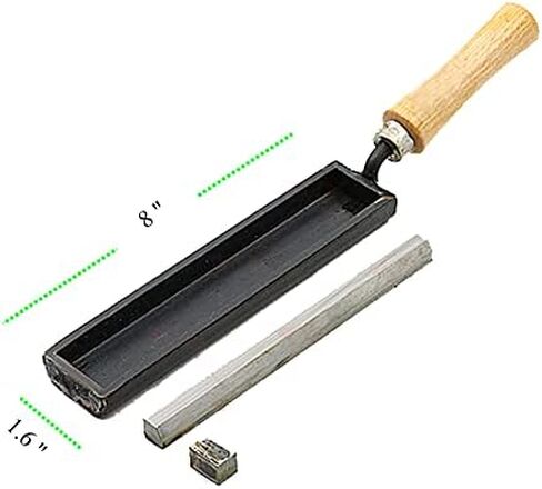 إنغوت العفن الفضة إنجوت قالب الذهب صب Ingot بوتقة العفن لإذابة الصب الذهب الفضة معدن الألومنيوم النحاس النحاس in Kuwait