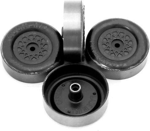 Pinewood Pro Official Derby Ultra-Lite Graphite Coated Wheels in Saudi Arabia