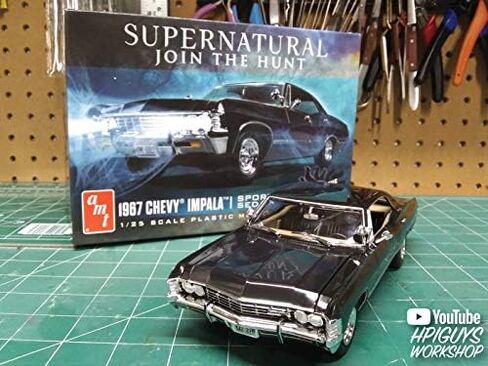AMT 1967 Chevy Impala 4-Door Supernatural 1:25 Scale Model Kit in Kuwait