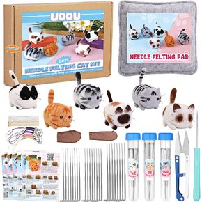 UOOU Felting Kit, Needle Felting Kits for Beginners Adult, Wool Felting Kit in Saudi Arabia