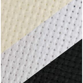 KCS 3 pc of 12" x 18" 18CT Counted Cotton Aida Cloth Cross Stitch Fabric (Antique White +Cream+Khaki) in Kuwait