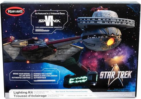 Skill 2 Model Kit Lighting Kit for Klingon Kronos One Spaceship Star Trek VI: The Undiscovered Country (1991) Movie 1/350 Scale Model by Polar Lights MKA055M in Saudi Arabia