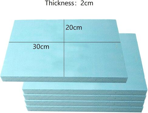 5xHigh-Density Diorama Base Foam Slab DIY Model Material 30x20x5cm in Kuwait