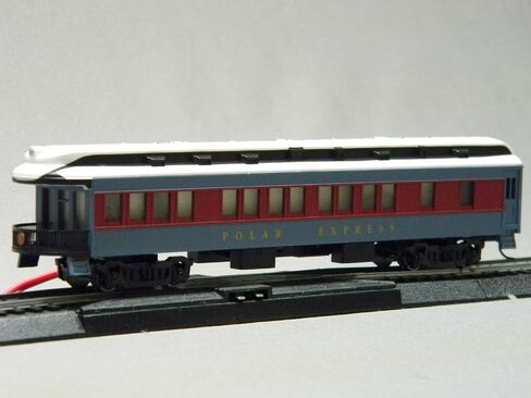 HO Scale Lighted Observation Passenger CAR HO Gauge in Saudi Arabia