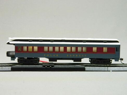 HO Scale Lighted Observation Passenger CAR HO Gauge in Saudi Arabia