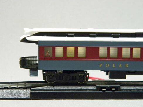 HO Scale Lighted Observation Passenger CAR HO Gauge in Saudi Arabia