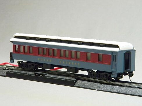 HO Scale Lighted Observation Passenger CAR HO Gauge in Saudi Arabia