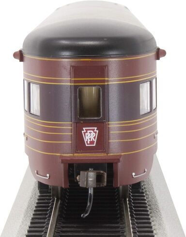Bachmann Trains - 85' Smooth-Side Observation Car with Lighted Interior - PRR - Fleet of Modernism Juniata Narrows - HO Scale, Silver in Saudi Arabia