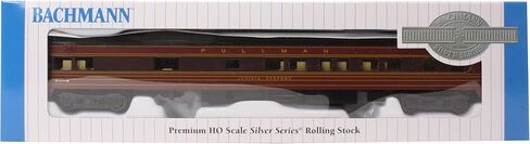 Bachmann Trains - 85' Smooth-Side Observation Car with Lighted Interior - PRR - Fleet of Modernism Juniata Narrows - HO Scale, Silver in Saudi Arabia