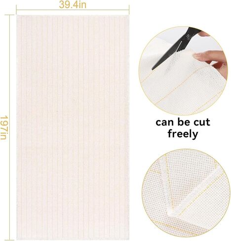 40×40in Durable Yet Forgiving Overlocking Tufting Cloth with Marked Lines in Saudi Arabia